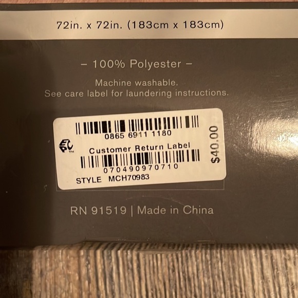 Shower curtain - Picture 5 of 5